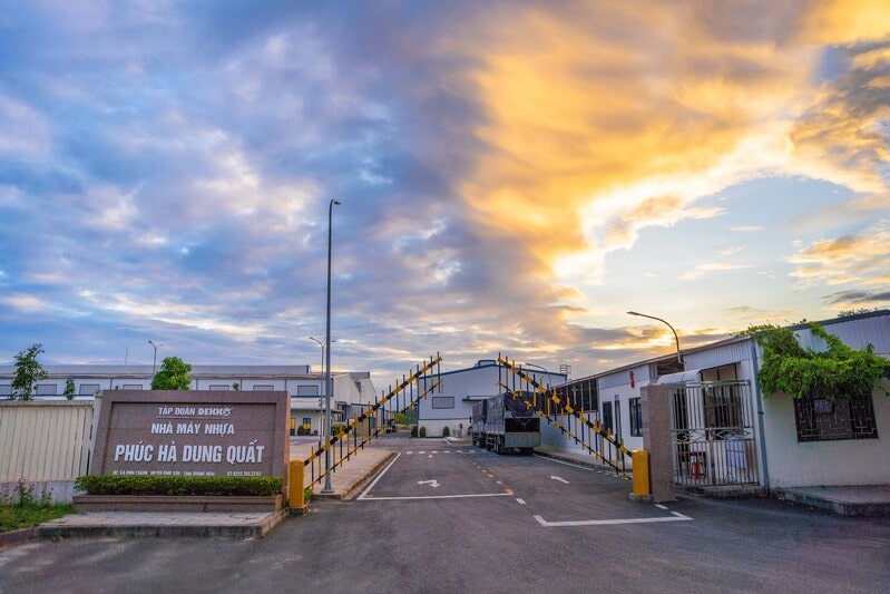 Nhà máy Dung Quất của tập đoàn Dekko với diện tích 87000m2